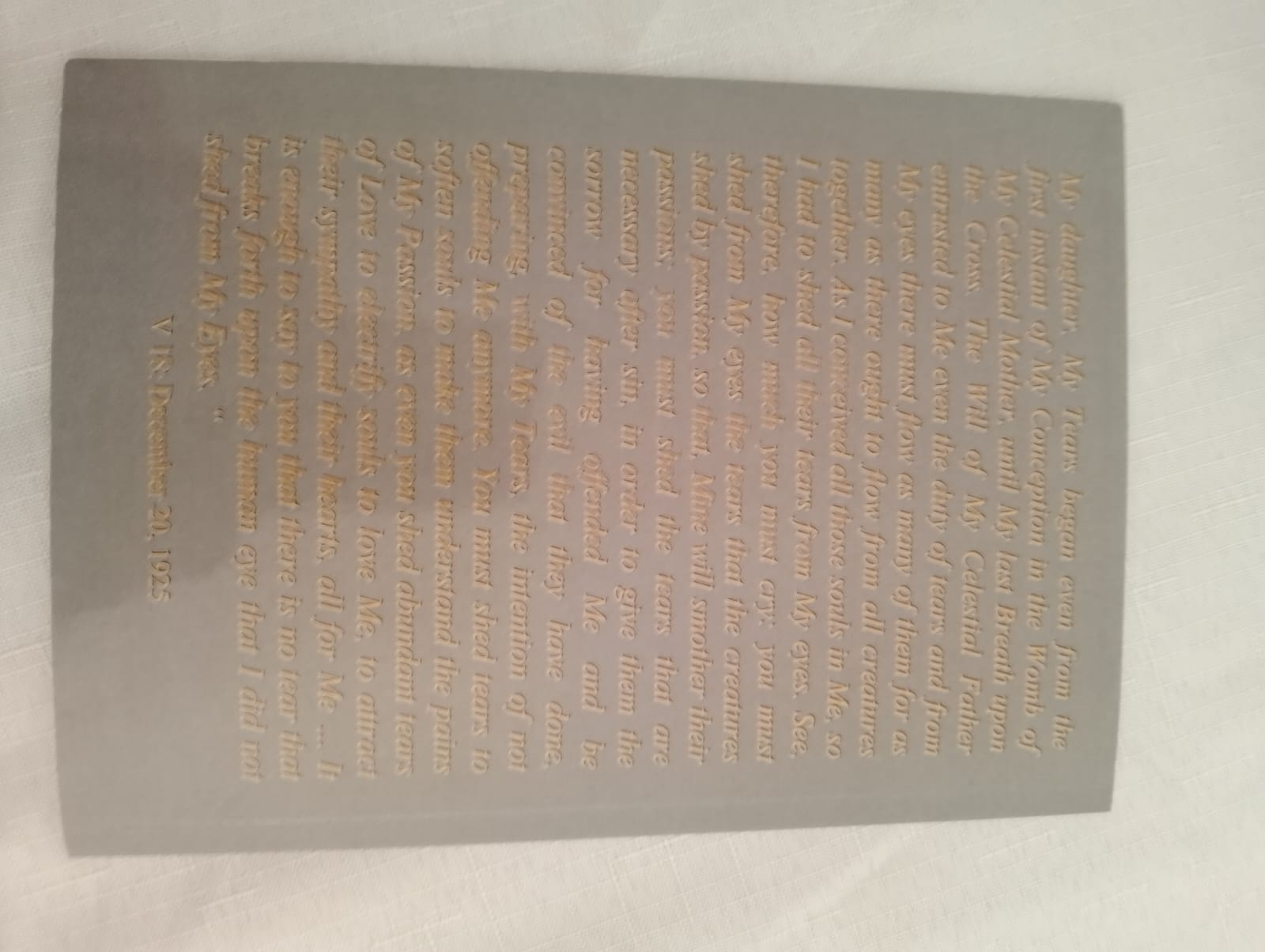 The Nine Excesses of Love: Of The Infant Jesus in the Womb of His Mother - Paperback - By Servant of God Luisa Piccarreta