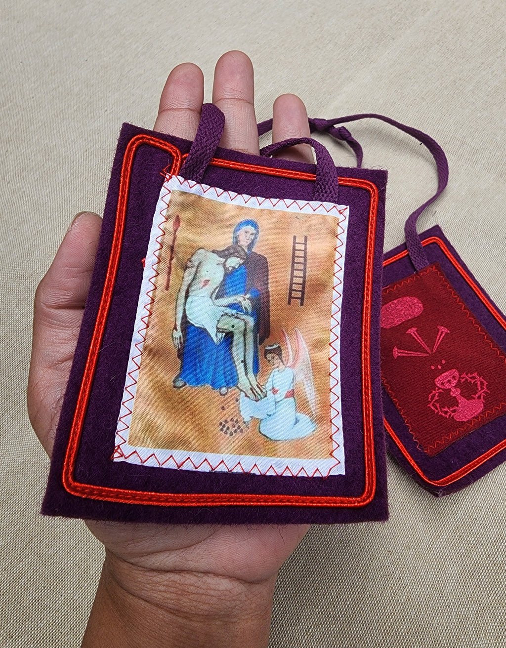 Purple Scapular of Benediction | Catholic Sacramental