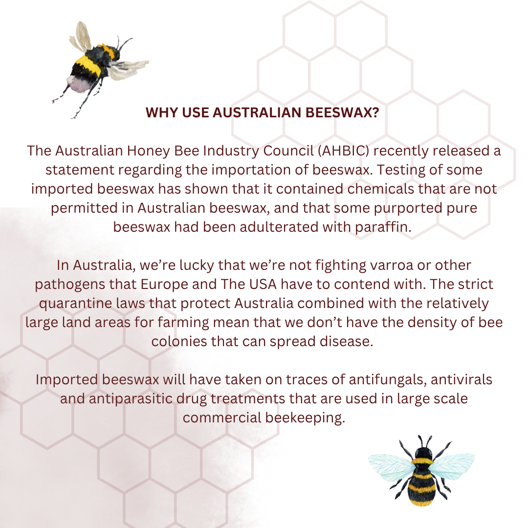 100% PURE ORGANIC AUSTRALIAN BEESWAX - IMMACULATE HEART OF MARY | Candle statue