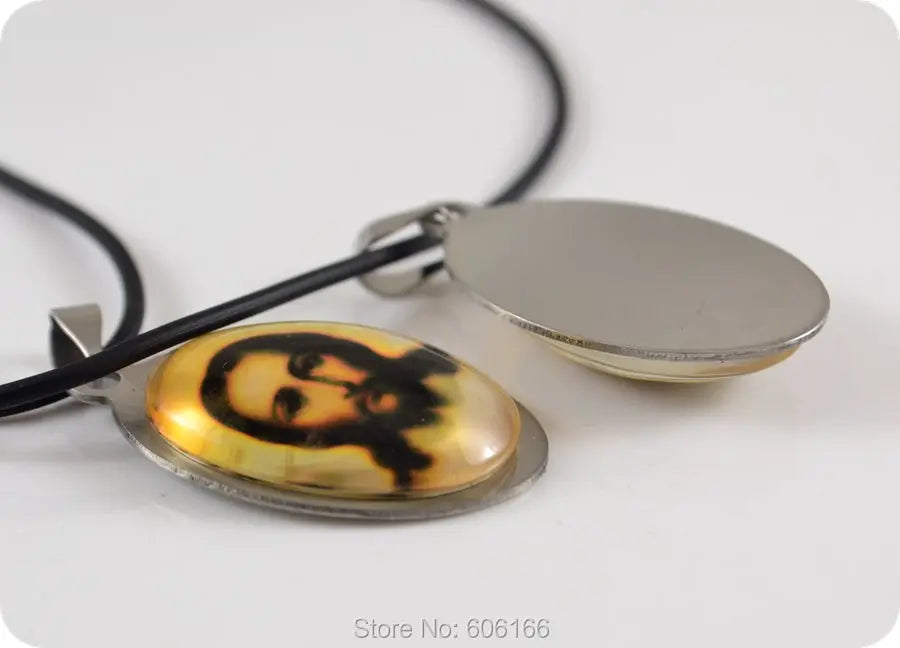 Sacred Jesus Christ Stainless Steel Pendant Necklace – Catholic & Orthodox Christian Faith Jewelry