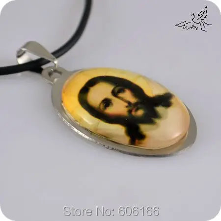 Sacred Jesus Christ Stainless Steel Pendant Necklace – Catholic & Orthodox Christian Faith Jewelry