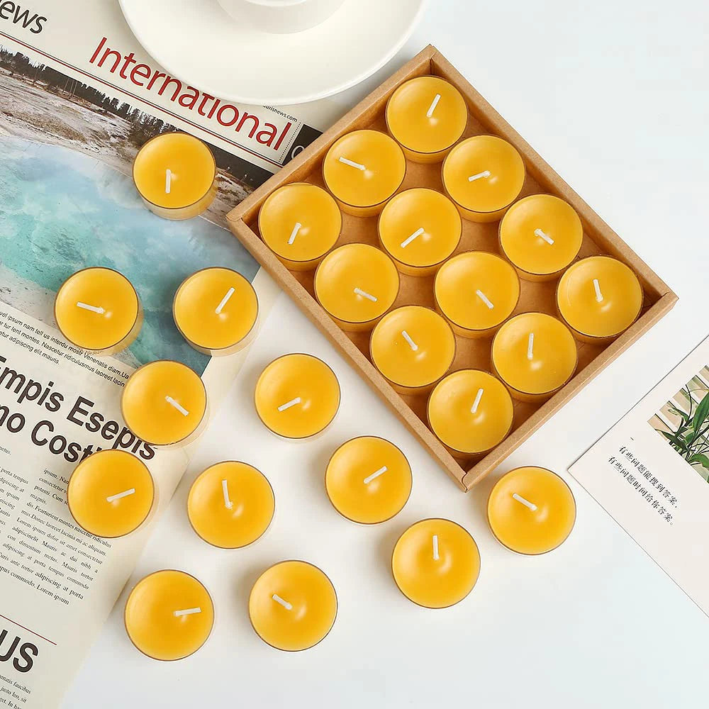 100% Pure Beeswax Candles – 12 Piece Sets | Traditional Catholic Prophecy | Prayer Candles for Home Blessing, 3 Days of Darkness & Spiritual Protection