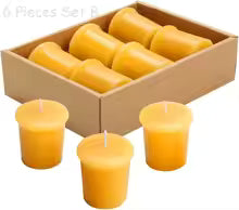 100% Pure Beeswax Candles – 12, 24, 48 Piece Sets | Traditional Catholic Prophecy | Prayer Candles for Home Blessing, 3 Days of Darkness & Spiritual Protection