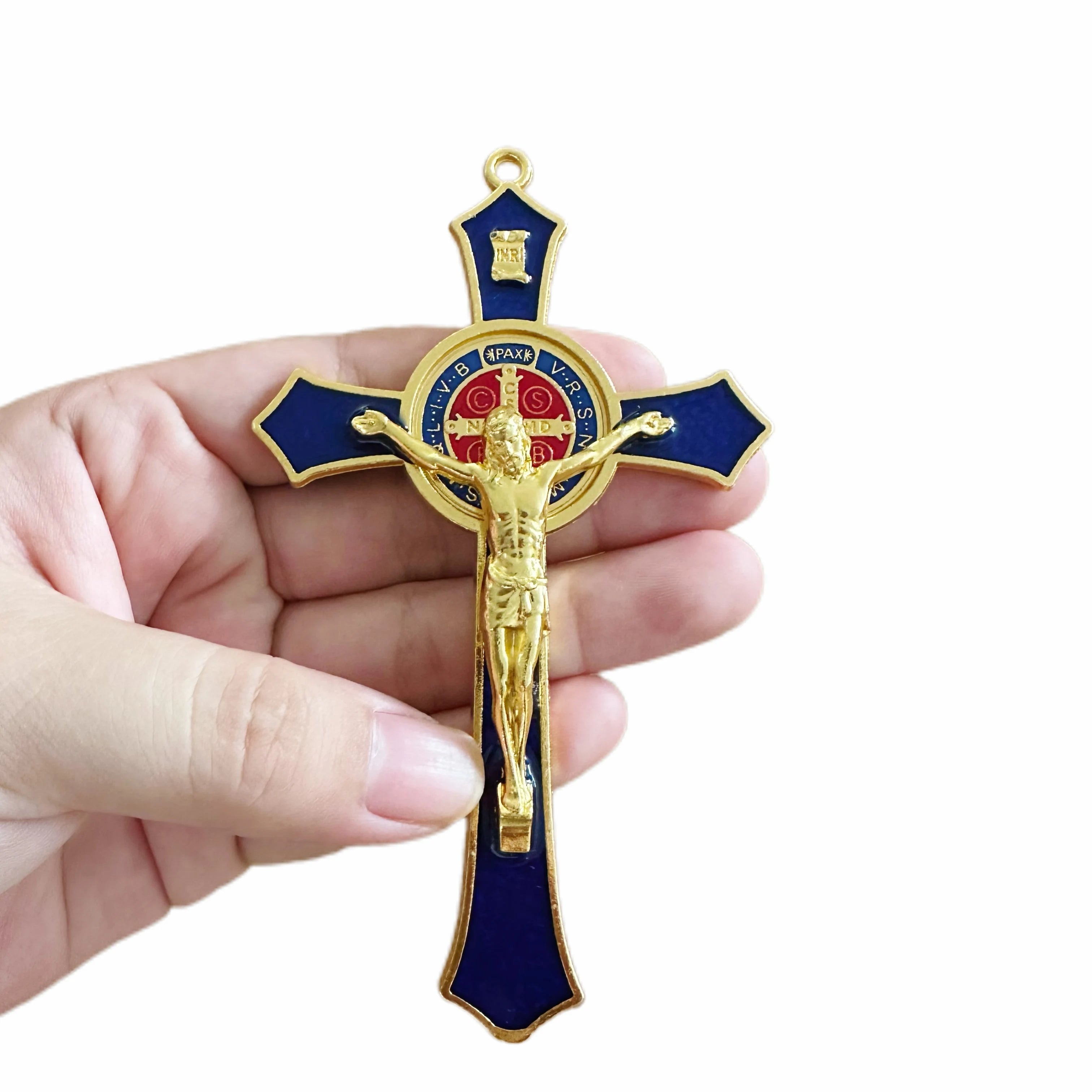 Saint Benedict Wall Crucifix – Catholic Cross of Protection
