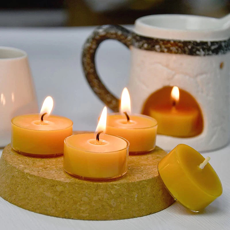 100% Pure Beeswax Candles – 12 Piece Sets | Traditional Catholic Prophecy | Prayer Candles for Home Blessing, 3 Days of Darkness & Spiritual Protection