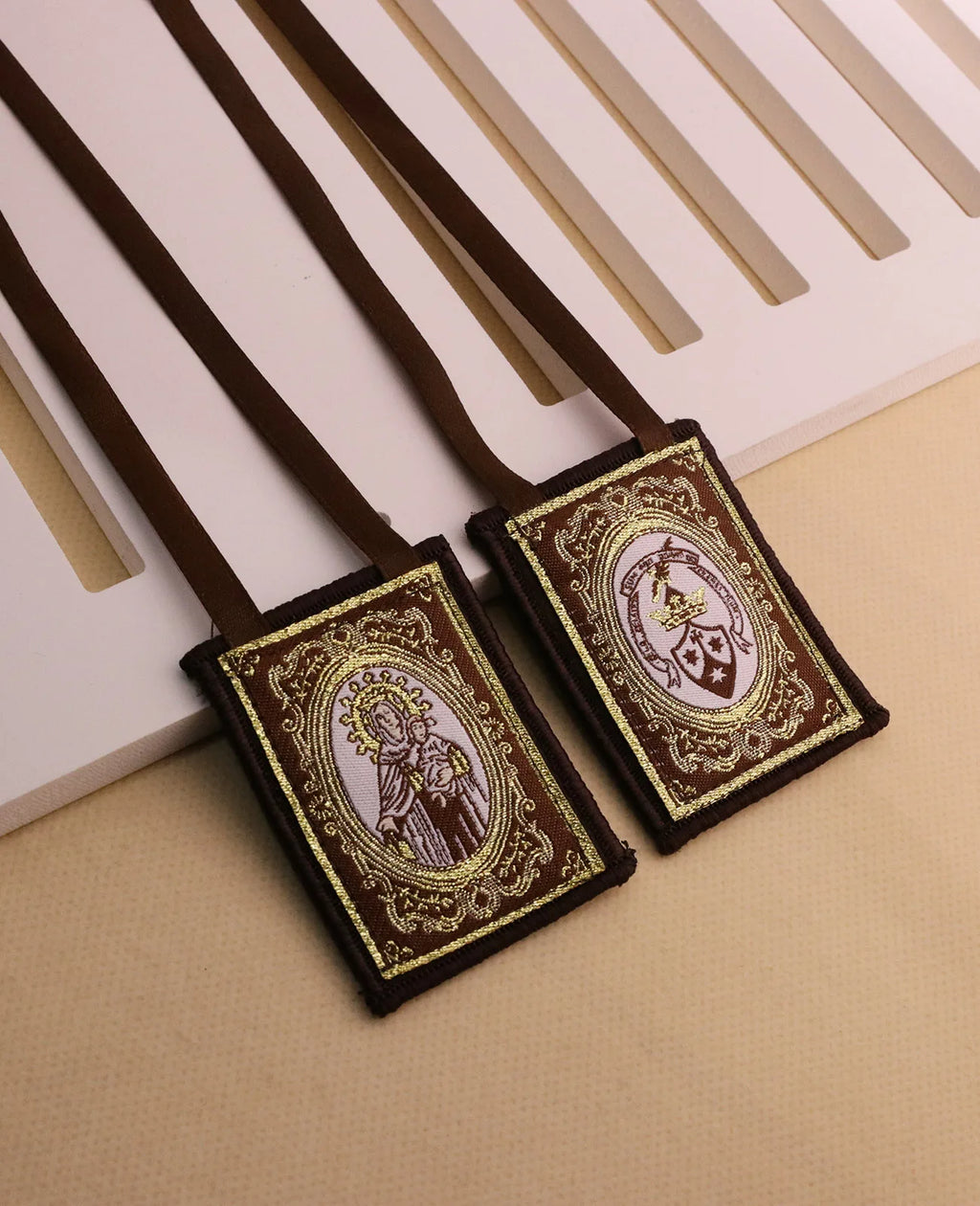 Our Lady of Mount Carmel Scapular – Immaculate Heart Marian Devotional - Catholic Devotional Gift