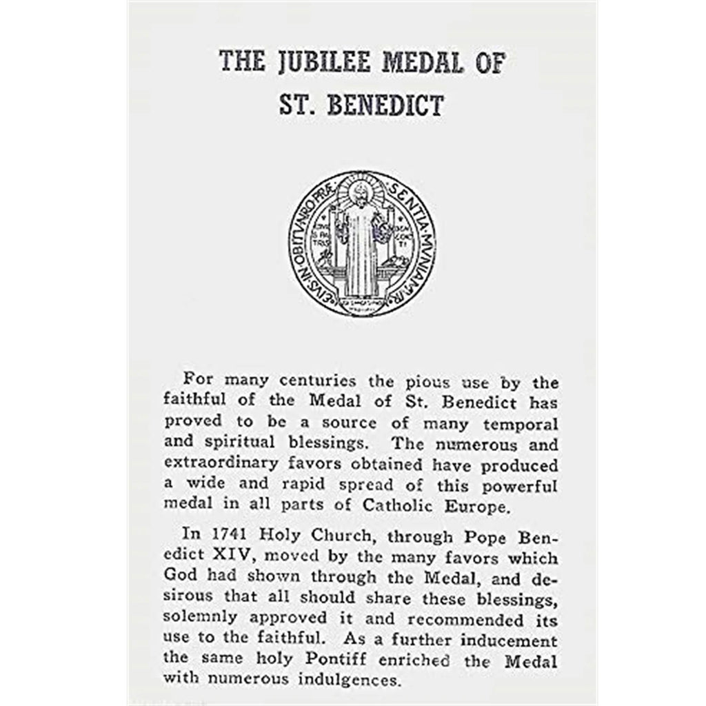 Extra-Large 5″ St. Benedict Cross Medal – Vintage Brass Tone Wall or Desk Display | Medalla de San Benito