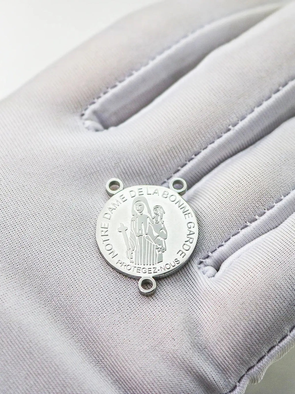 Our Lady of Bonne Garde (Good Guard) Medal Necklace | Marie-Julie Jahenny Catholic Sacramental for Preservation of Purity