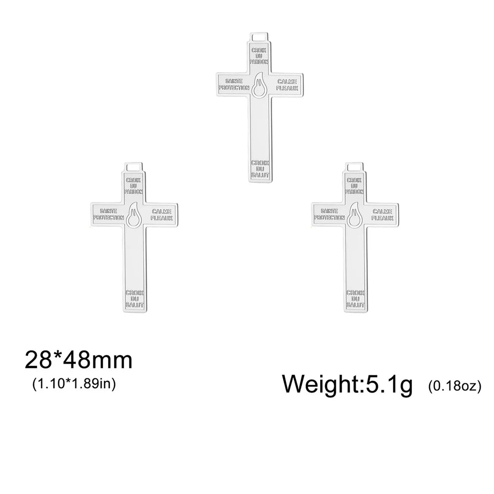 Cross of Forgiveness Pendant – Catholic Pardon Cross Devotional