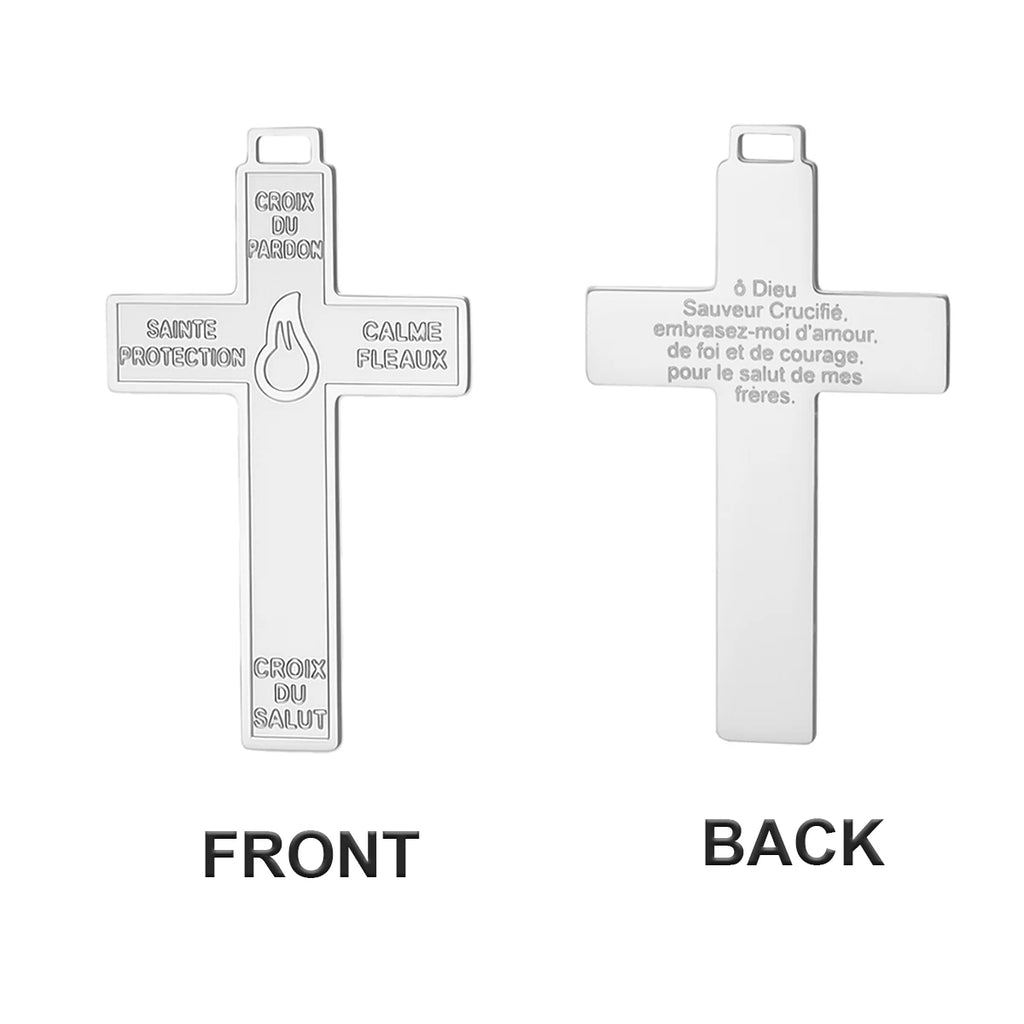 Cross of Forgiveness Pendant – Catholic Pardon Cross Devotional