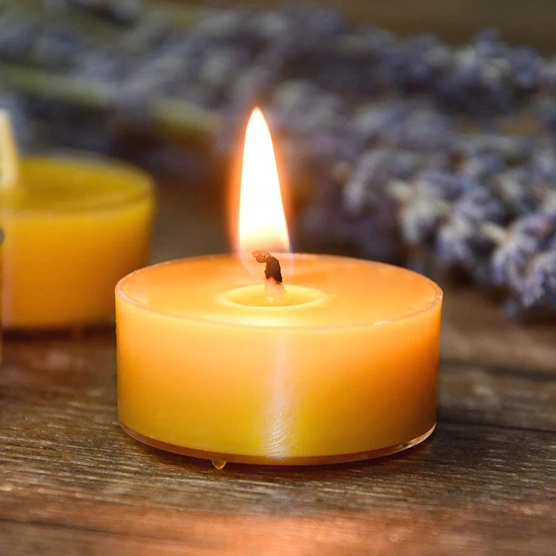 100% Pure Beeswax Candles – 12 Piece Sets | Traditional Catholic Prophecy | Prayer Candles for Home Blessing, 3 Days of Darkness & Spiritual Protection