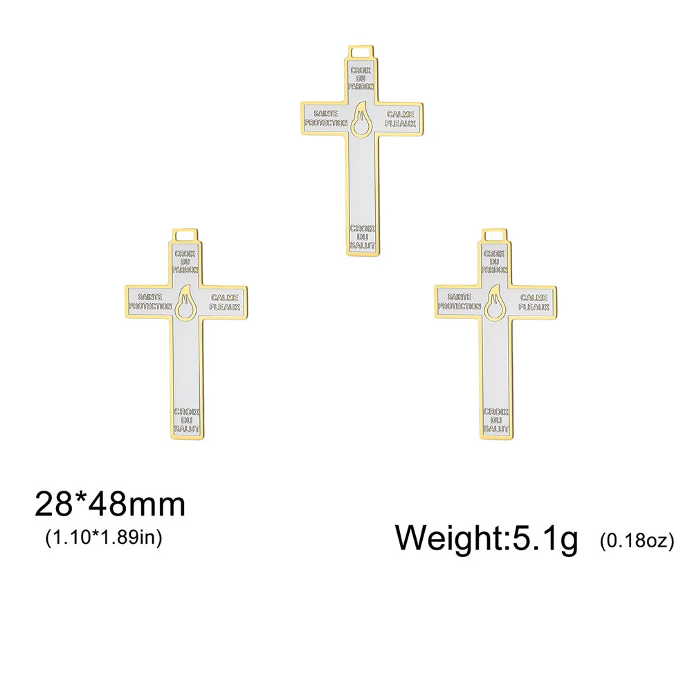 Cross of Forgiveness Pendant – Catholic Pardon Cross Devotional