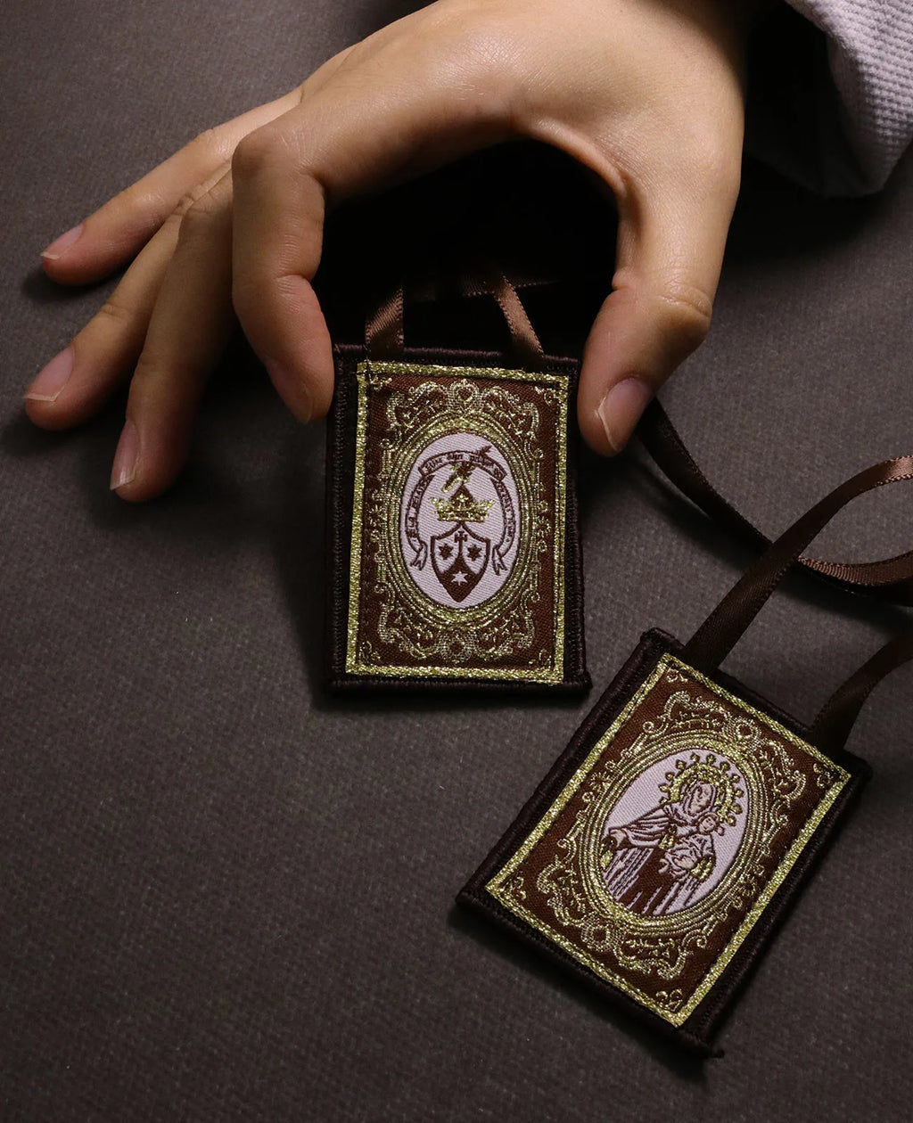 Our Lady of Mount Carmel Scapular – Immaculate Heart Marian Devotional - Catholic Devotional Gift
