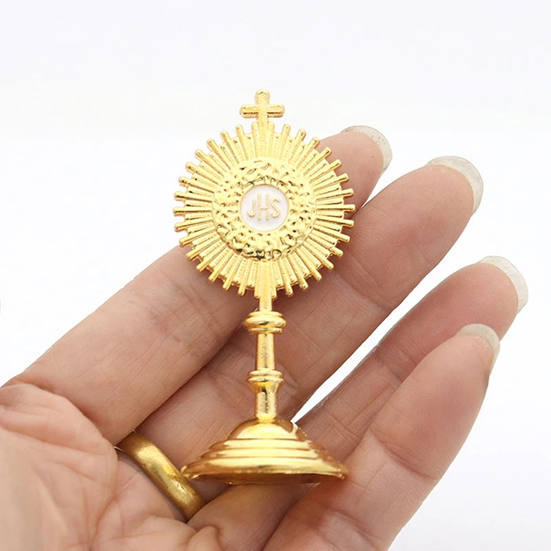 Catholic Communion Statue Gold