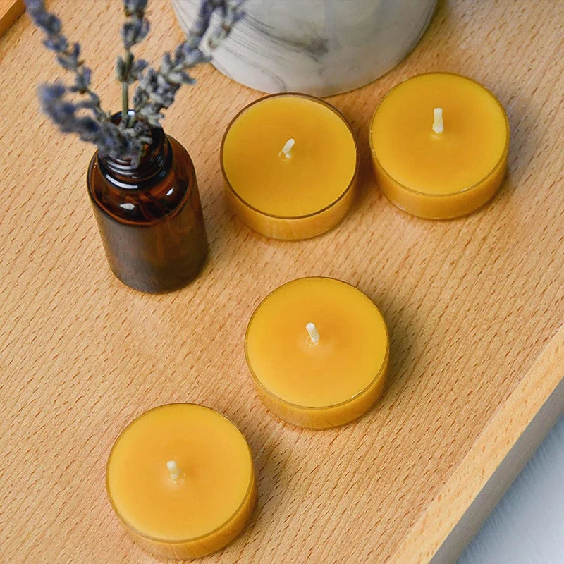 100% Pure Beeswax Candles – 12 Piece Sets | Traditional Catholic Prophecy | Prayer Candles for Home Blessing, 3 Days of Darkness & Spiritual Protection