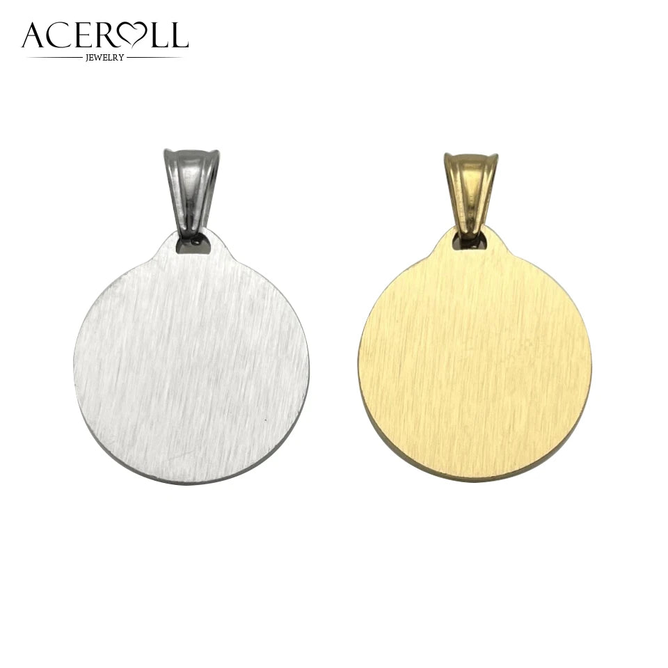 Come Holy Spirit Medal Pendant – Catholic Stainless Steel Devotional