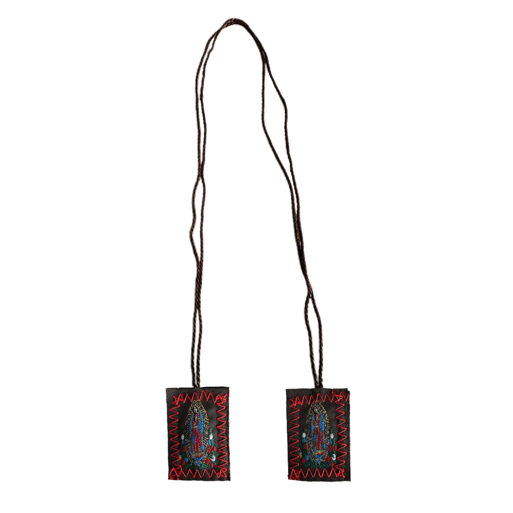 Green Scapular Set of 3 – Saint Jude & Our Lady of Guadalupe Catholic Devotional