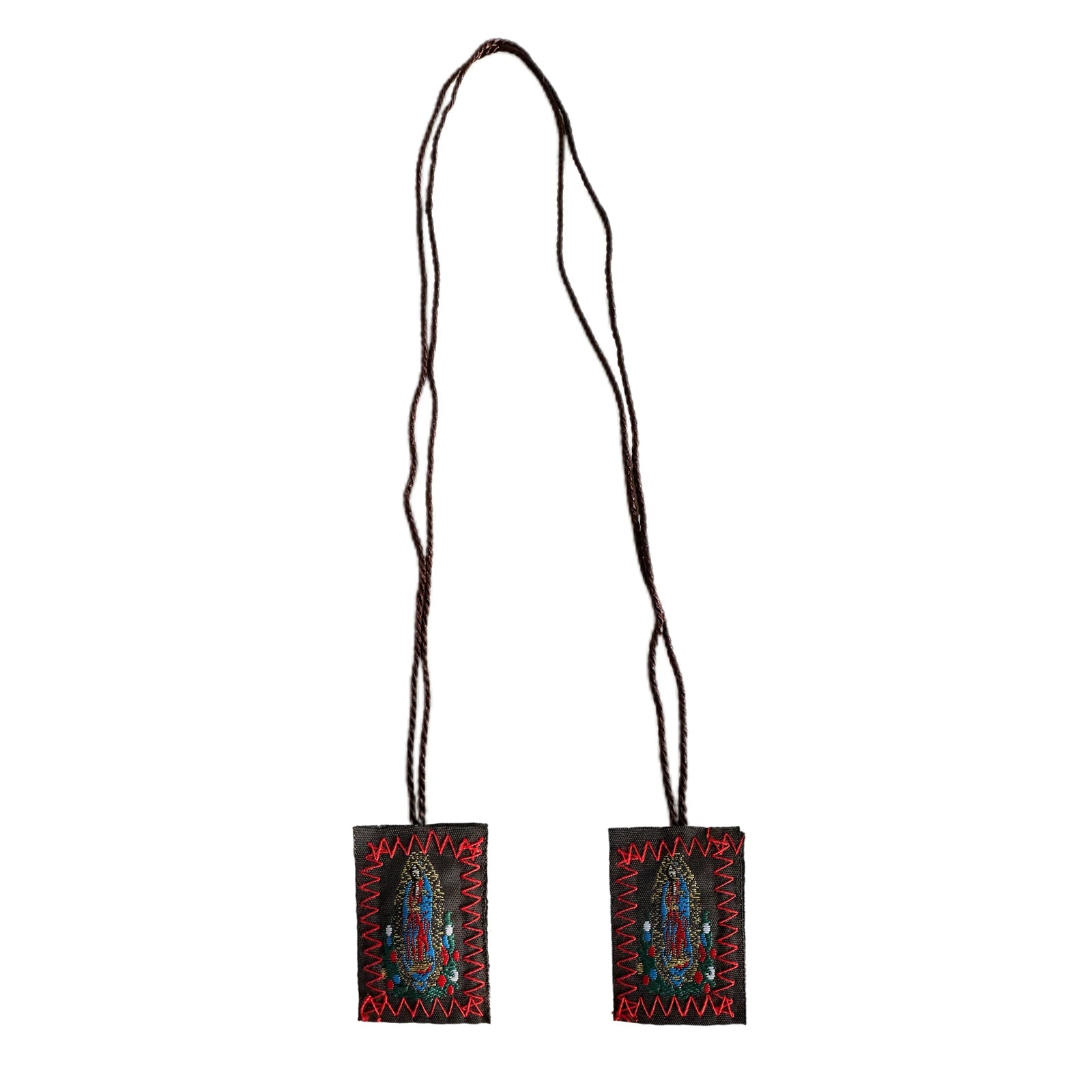 Green Scapular Set of 3 – Saint Jude & Our Lady of Guadalupe Catholic Devotional