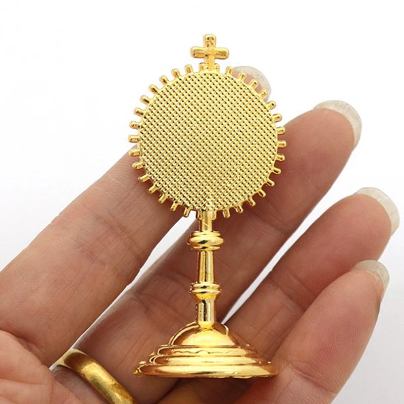 Catholic Communion Statue Gold