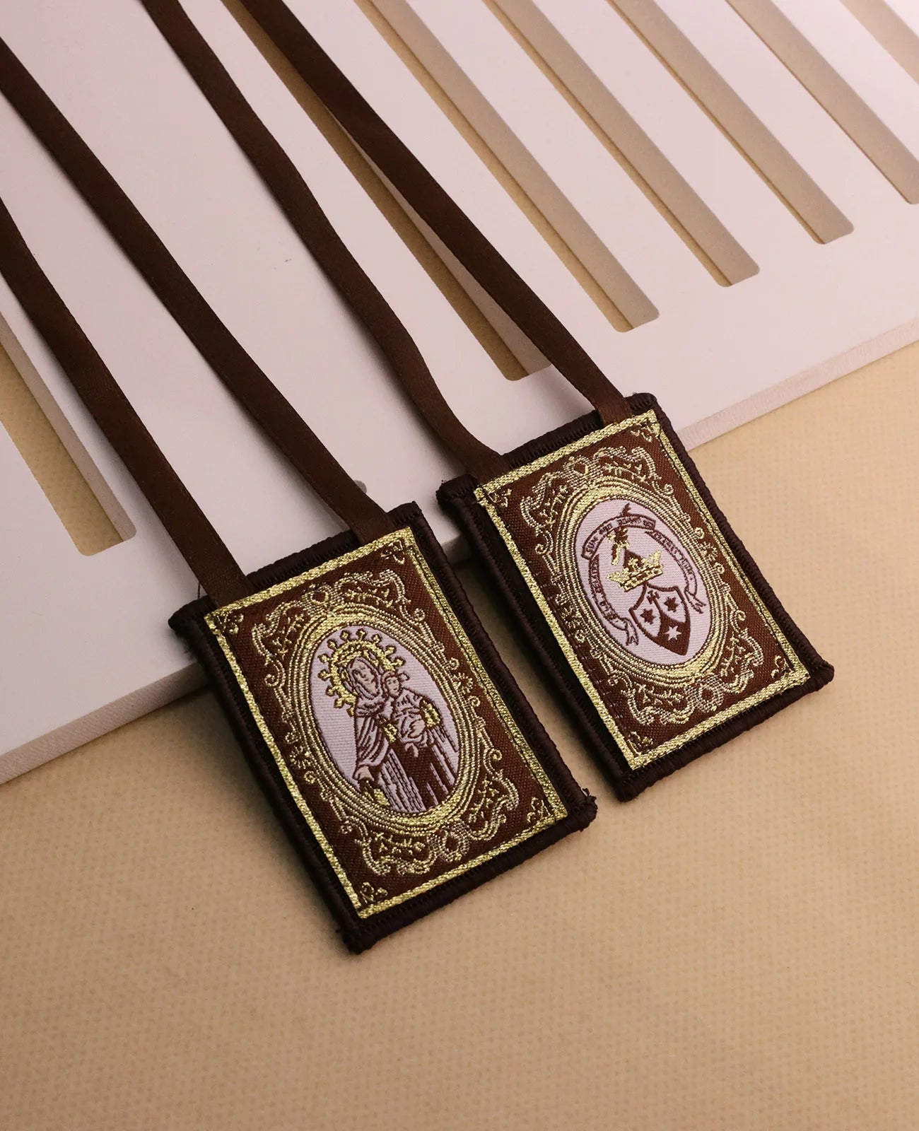 Our Lady of Mount Carmel Scapular – Immaculate Heart Marian Devotional - Catholic Devotional Gift