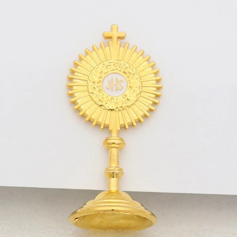 Catholic Communion Statue Gold