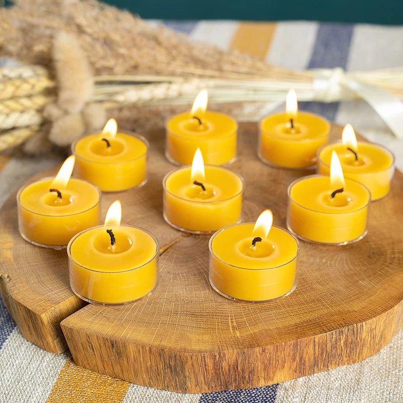 100% Pure Beeswax Candles – 12 Piece Sets | Traditional Catholic Prophecy | Prayer Candles for Home Blessing, 3 Days of Darkness & Spiritual Protection