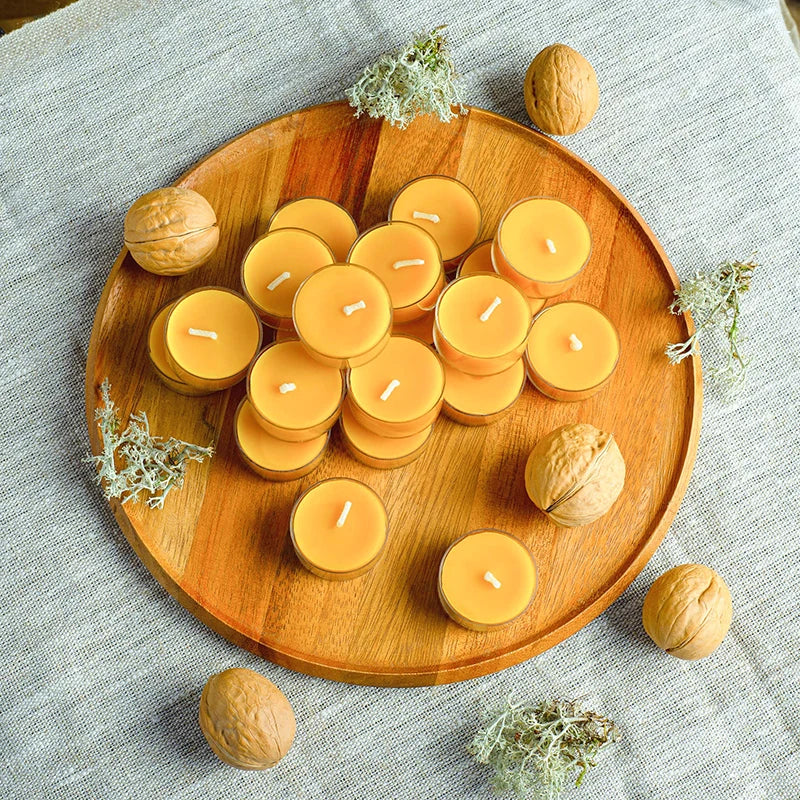 100% Pure Beeswax Candles – 12 Piece Sets | Traditional Catholic Prophecy | Prayer Candles for Home Blessing, 3 Days of Darkness & Spiritual Protection