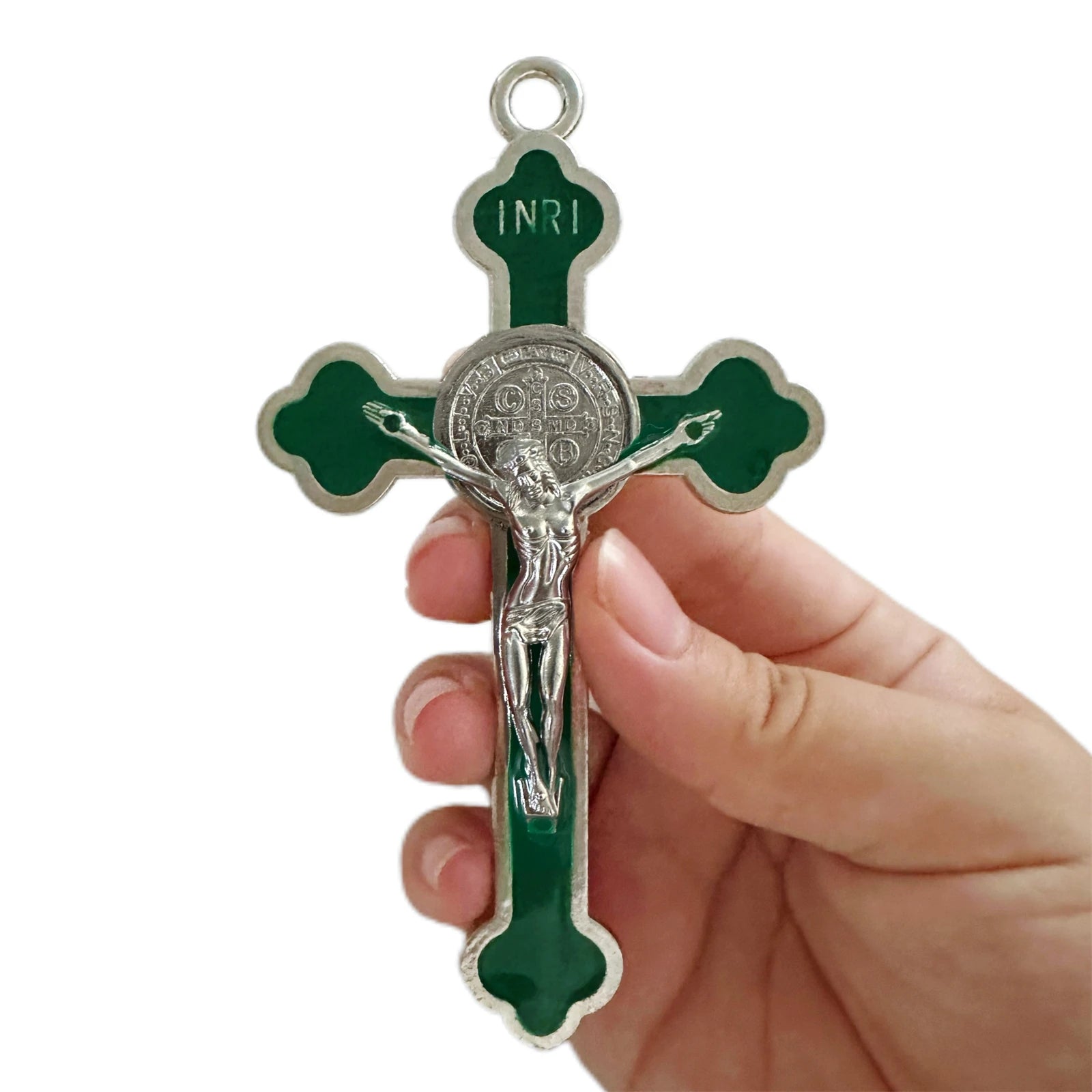 Saint Benedict Wall Crucifix – Catholic Cross of Protection
