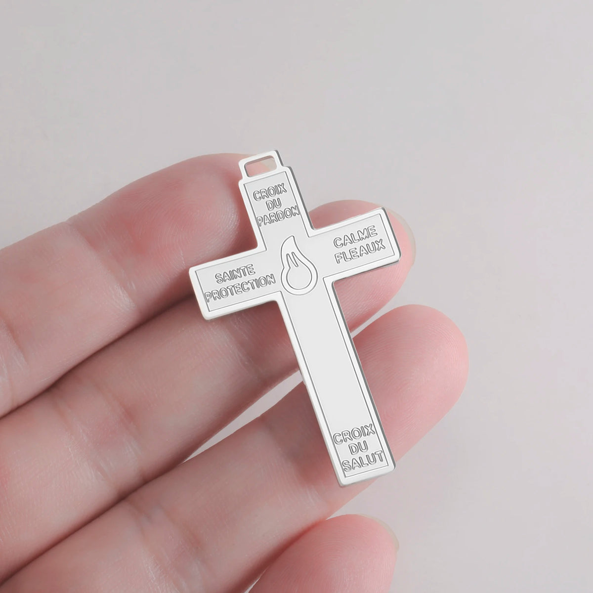 Cross of Forgiveness Pendant – Catholic Pardon Cross Devotional