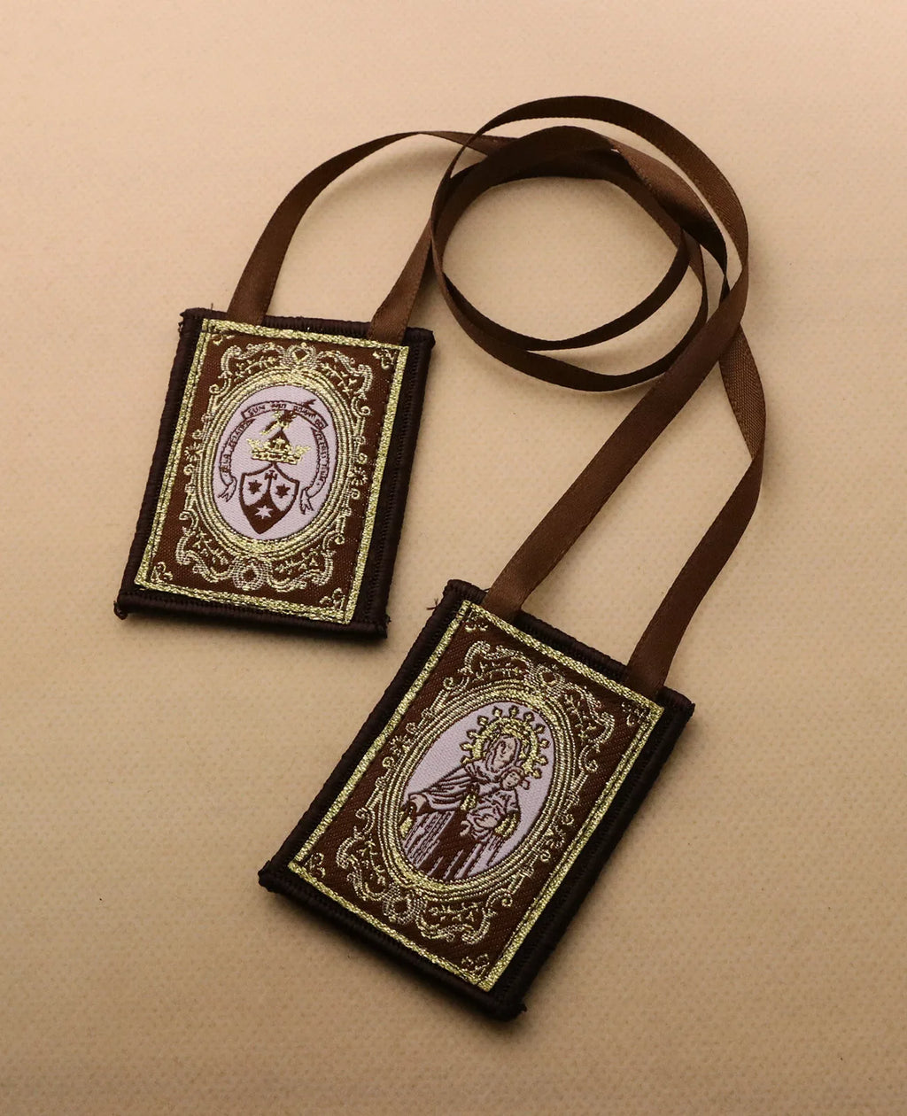 Our Lady of Mount Carmel Scapular – Immaculate Heart Marian Devotional - Catholic Devotional Gift