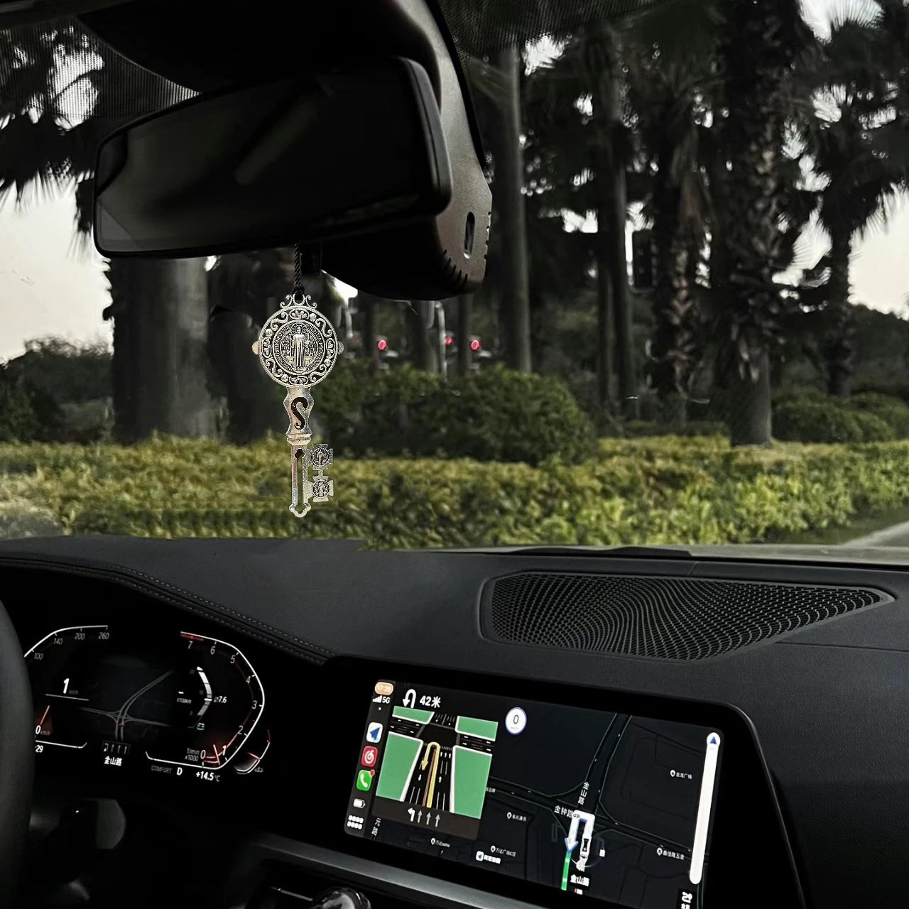 Double Pack St. Benedict Blessing Keys for Protection – Catholic Door, Home & Car Hanger | Llave de San Benito