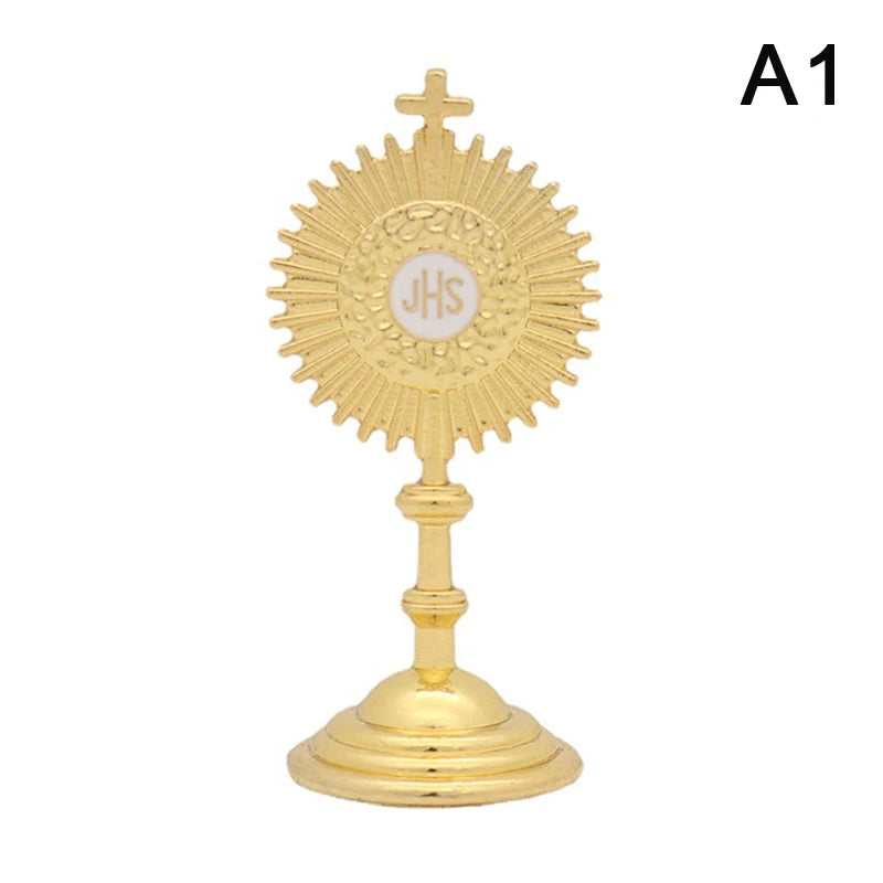 Catholic Communion Statue Gold