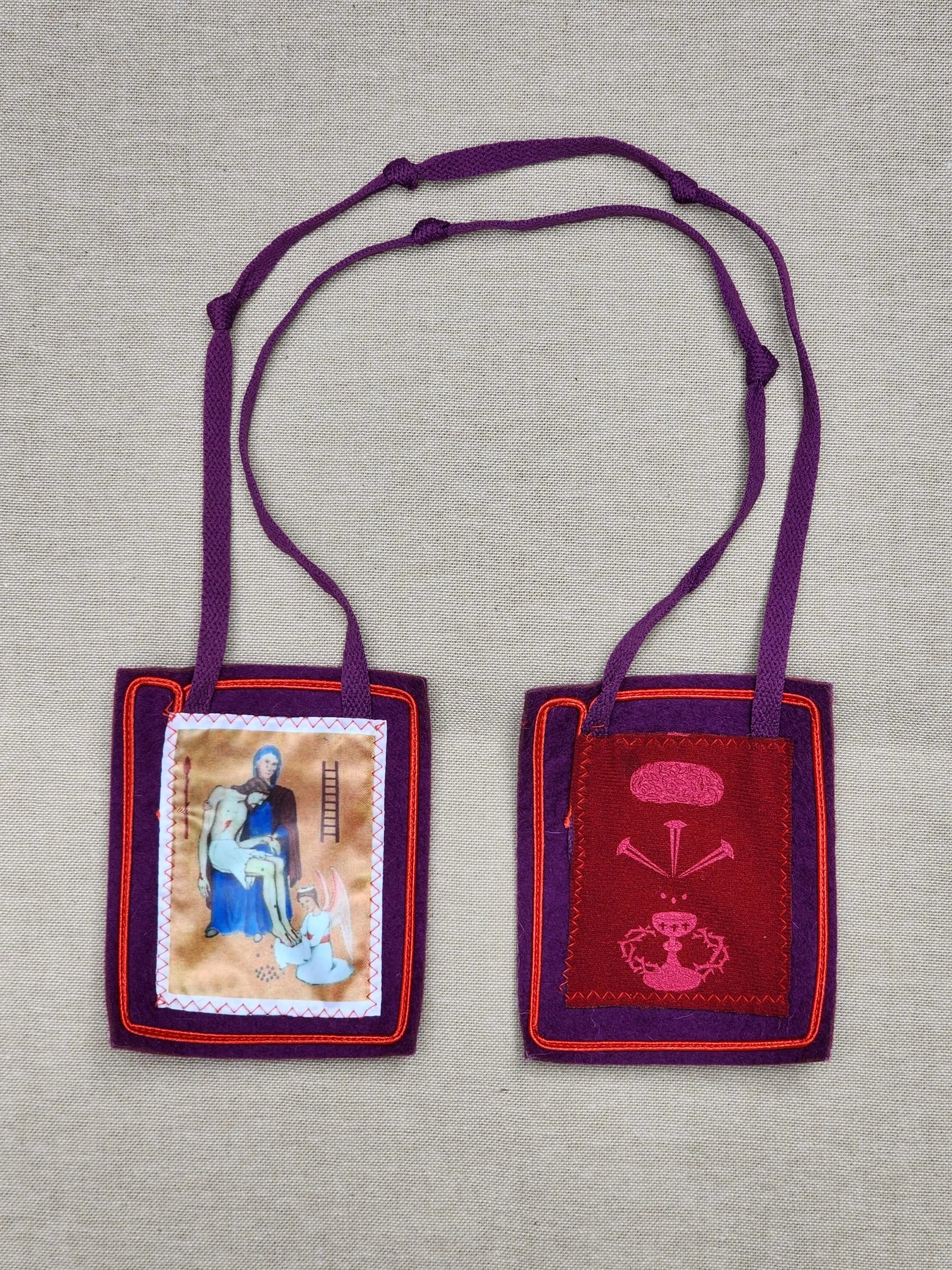 Purple Scapular of Benediction | Catholic Sacramental