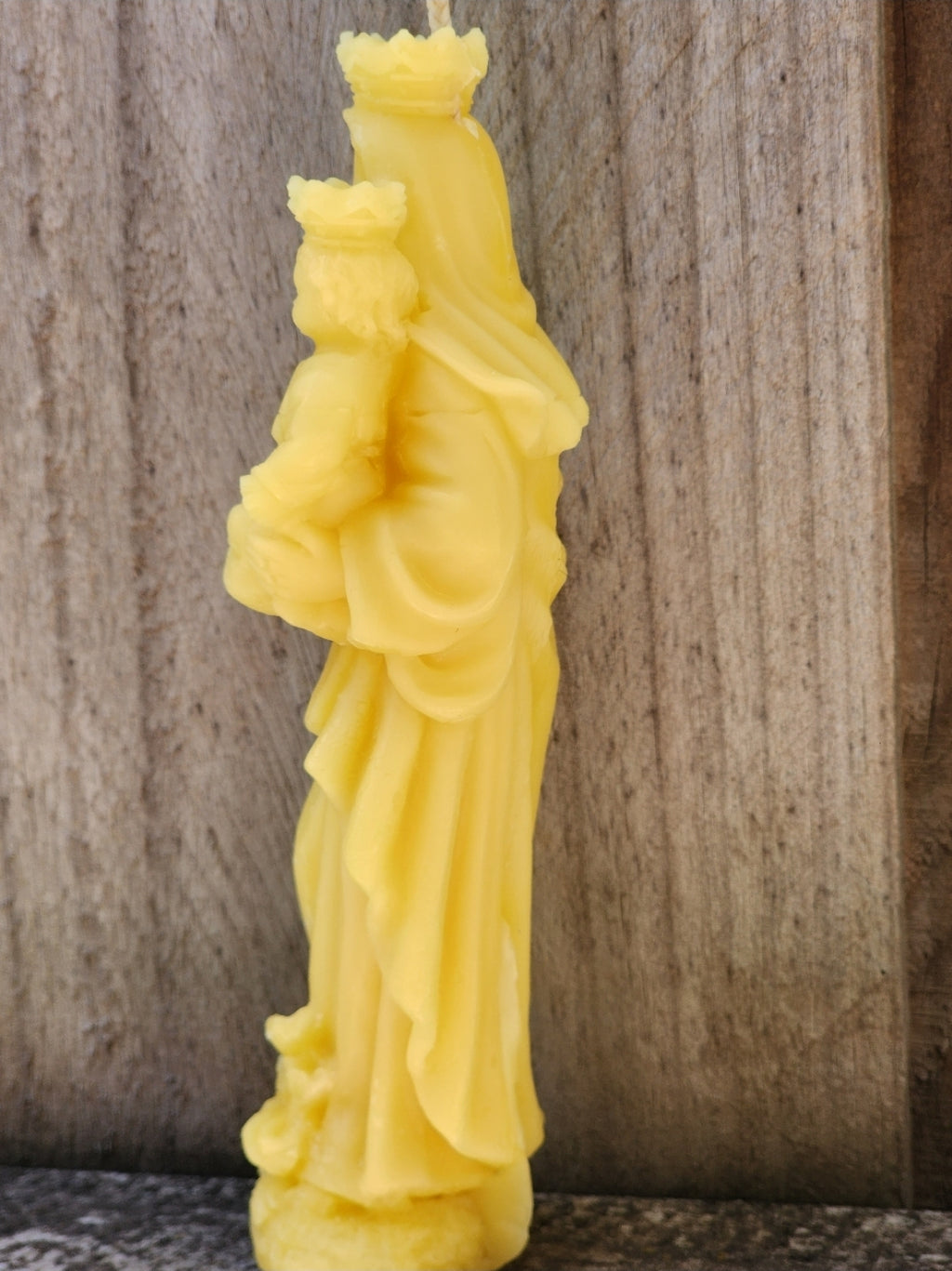 OUR LADY OF MOUNT CARMEL | Pure organic beeswax candle